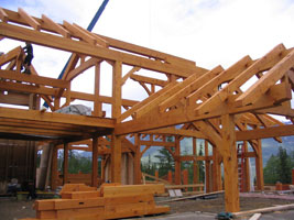 Samuelson Timberframe Design - heavy timber construction