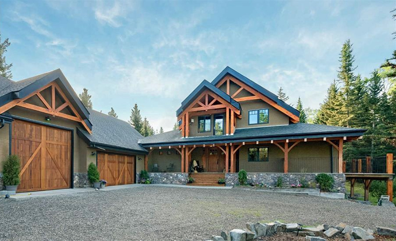 Samuelson Timberframe Design - timber frame homes