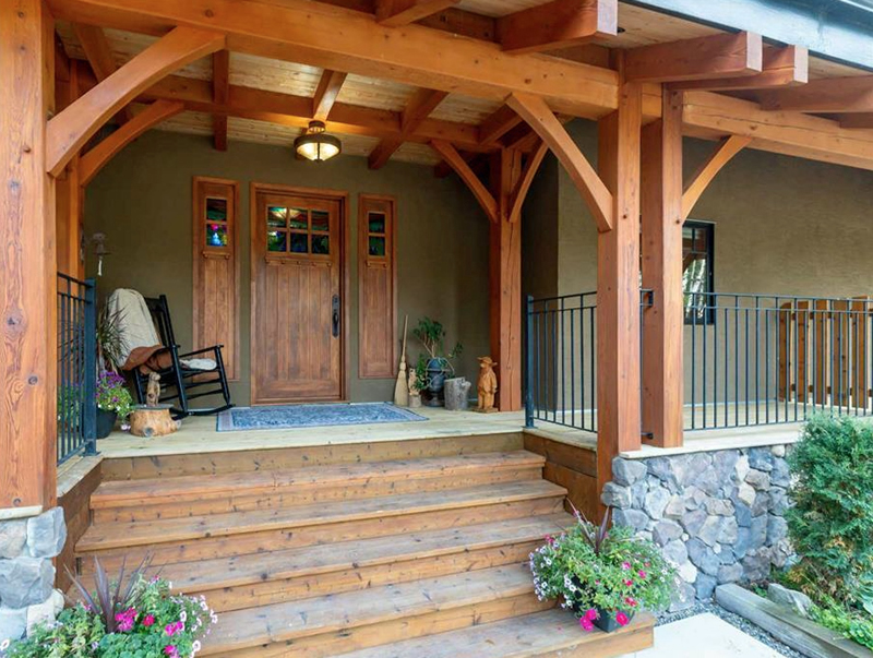 Samuelson Timberframe Design - timber frame homes