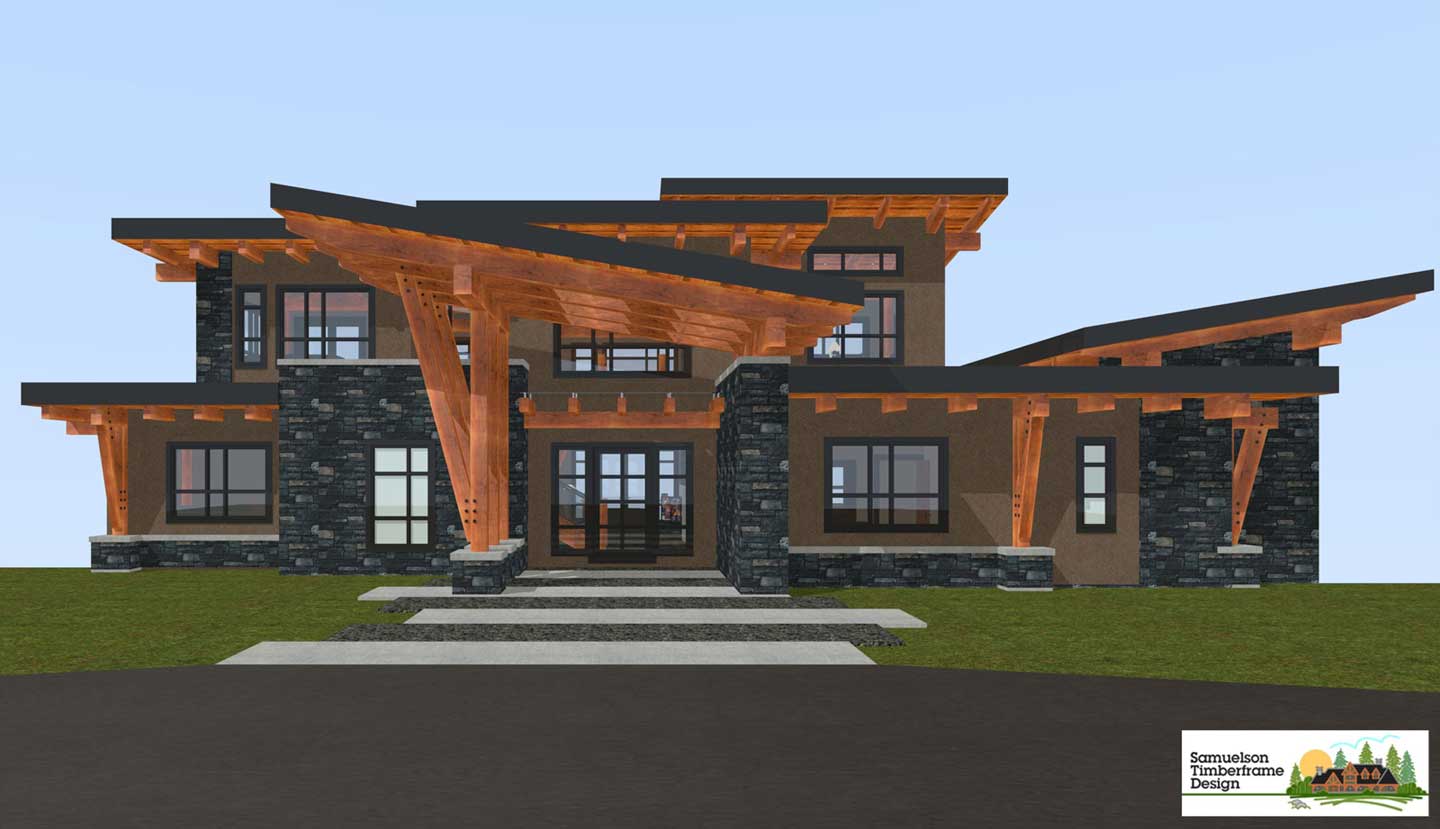 Samuelson Timberframe Design - Slave Lake, Alberta Samuelson Timberframe Design - Slave Lake, Alberta