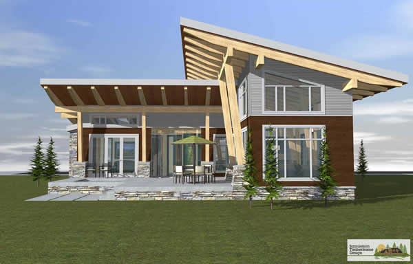 Samuelson Timberframe Design - tiny house small house DIRTT Residential/Timber Frame Group