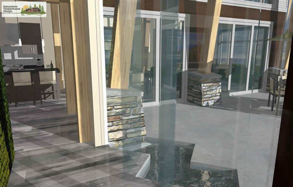 Samuelson Timberframe Design - tiny house small house DIRTT Residential/Timber Frame Group