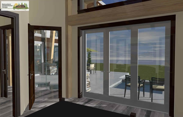 Samuelson Timberframe Design - tiny house small house DIRTT Residential/Timber Frame Group