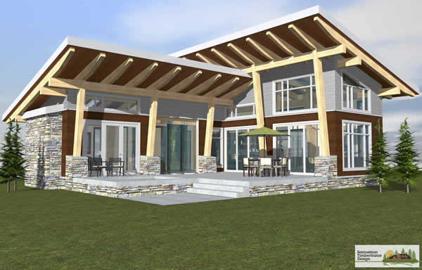 Samuelson Timberframe Design - tiny house small house DIRTT Residential/Timber Frame Group