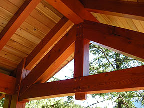 Samuelson Timberframe Design - timber trusses