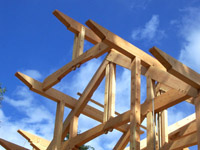 Samuelson Timberframe Design - timberframe trusses