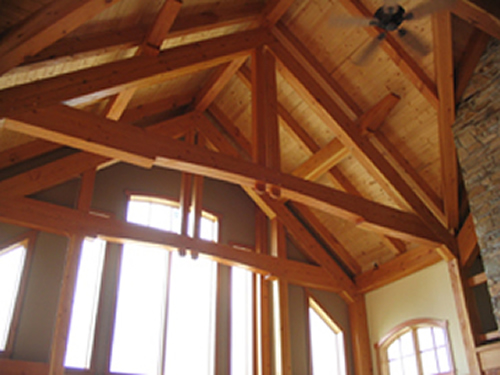 Samuelson Timberframe Design - Double King Post Design