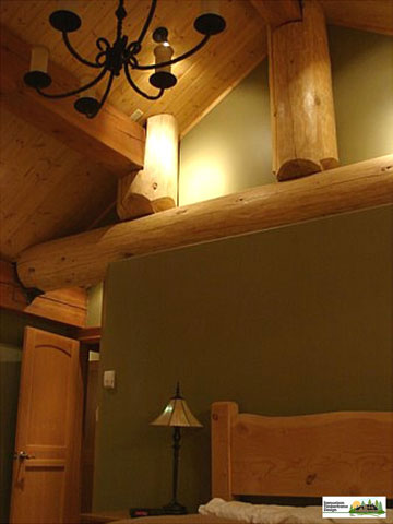 Samuelson Timberframe Design - timber frame lighting