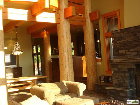 Samuelson Timberframe Design - log home design