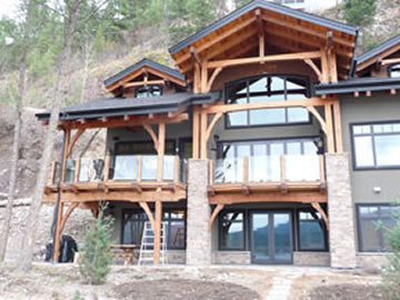 Samuelson Timberframe Design - Vernon British Columbia Timberframe