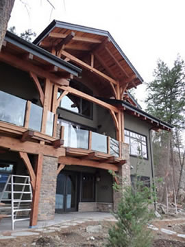 Samuelson Timberframe Design - Vernon British Columbia Timberframe