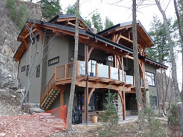 Samuelson Timberframe Design - Vernon British Columbia Timberframe