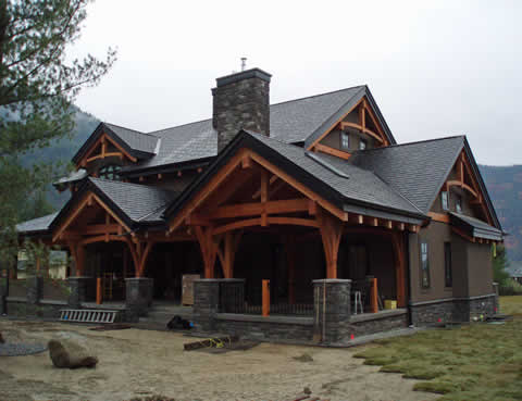 Samuelson Timberframe Design - Craftsman timber frame