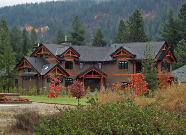 Samuelson Timberframe Design Inc. - Castlegar Timber Frame craftsman style