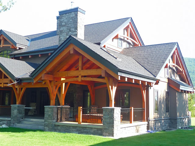 Samuelson Timberframe Design - Craftsman timber frame