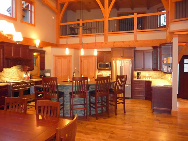 Samuelson Timberframe Design - Craftsman timber frame