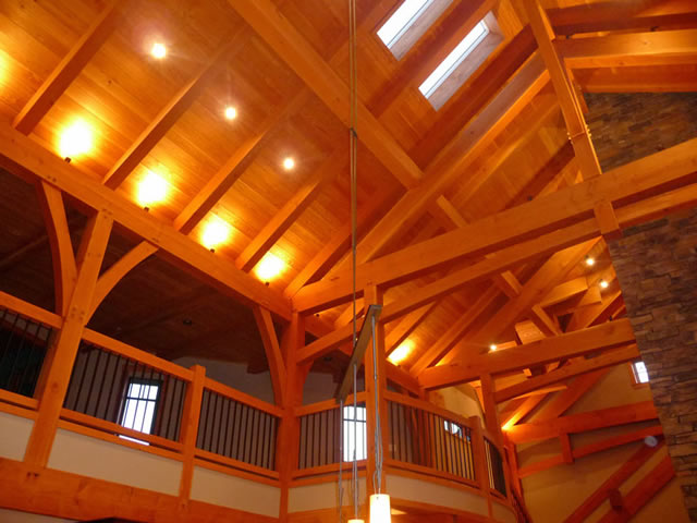 Samuelson Timberframe Design - Craftsman timber frame