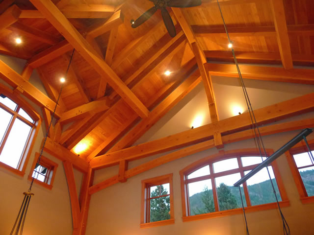 Samuelson Timberframe Design - Craftsman timber frame