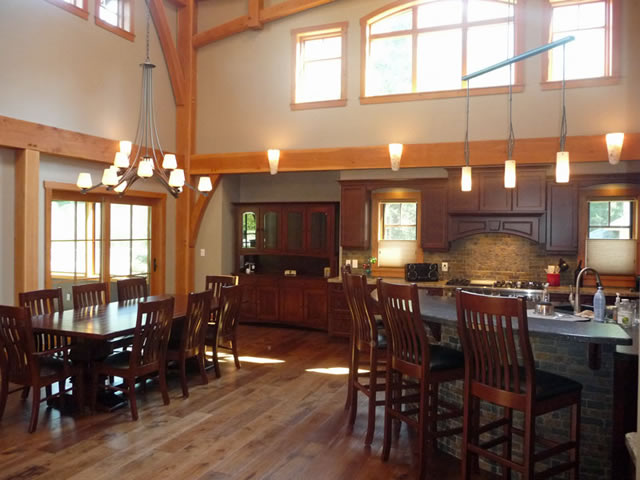 Samuelson Timberframe Design - Craftsman timber frame