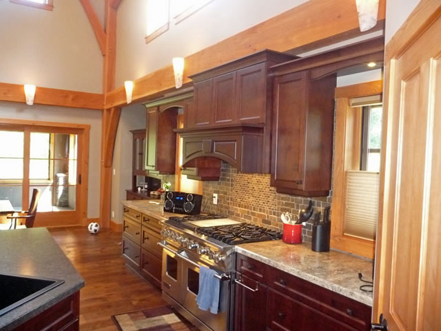 Samuelson Timberframe Design - Craftsman timber frame