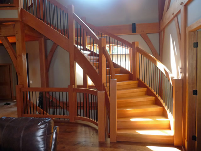 Samuelson Timberframe Design - Craftsman timber frame