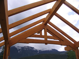 Samuelson Timberframe Design - timber trusses