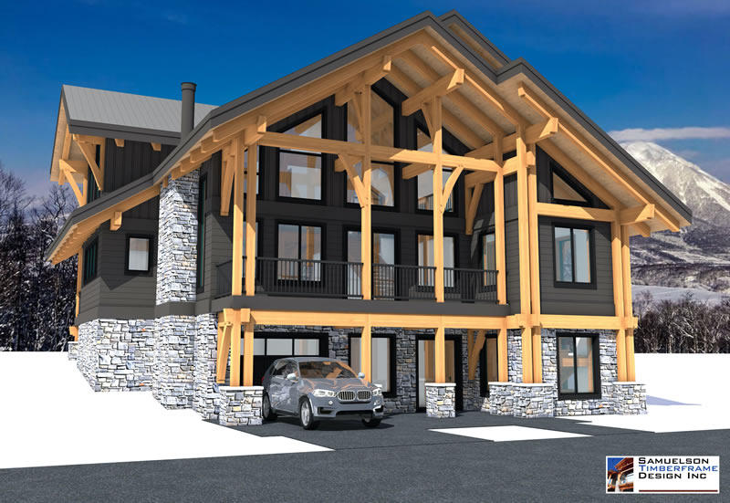 Samuelson Timberframe Design Inc - Rusutsu, Japan