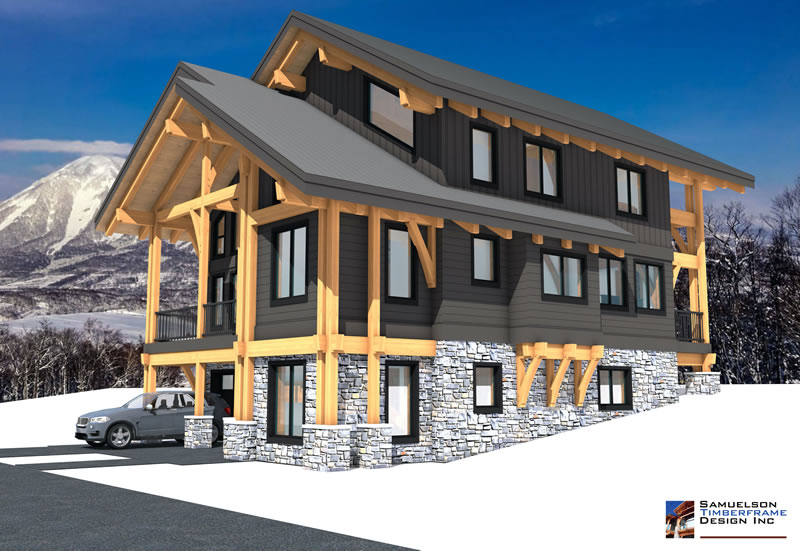 Samuelson Timberframe Design Inc - Rusutsu, Japan