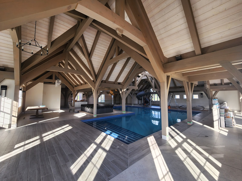 Samuelson Timberframe Design Inc - Pool Addition