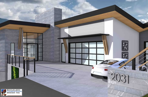 Samuelson Timberframe Design - West Coast Contemporary Timberframe Mountain Modern