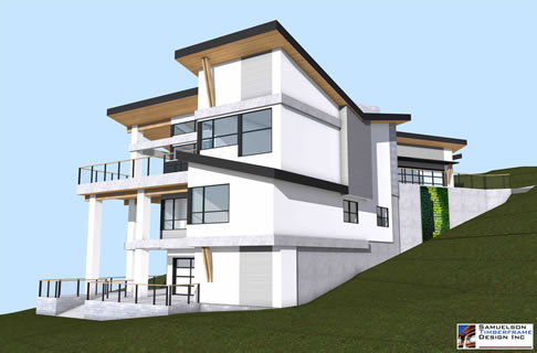 Samuelson Timberframe Design - West Coast Contemporary Timberframe Mountain Modern