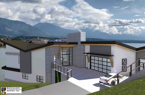 Samuelson Timberframe Design - West Coast Contemporary Timberframe Mountain Modern