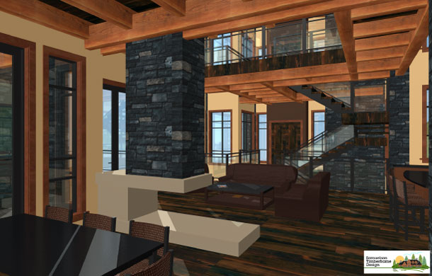 Samuelson Timberframe Design - timber frame home west coast contemporary
