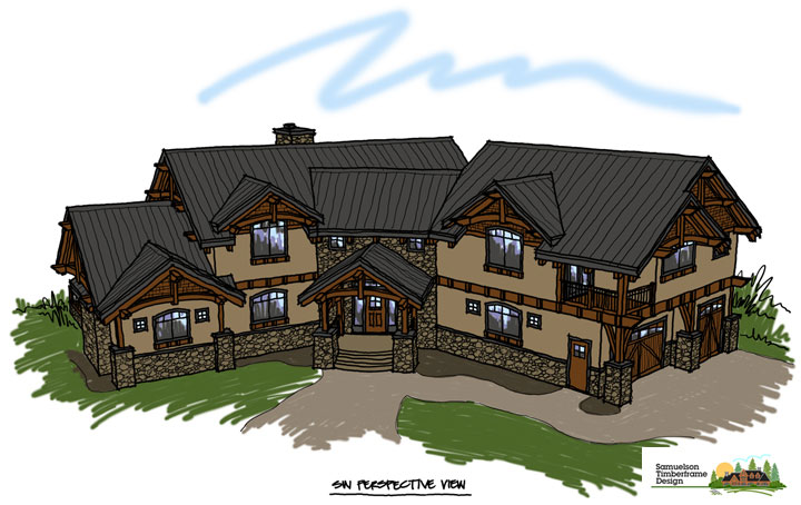 Samuelson Timberframe Design - timber frame homes
