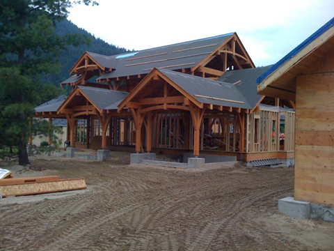 Samuelson Timberframe Design - Craftsman timber frame