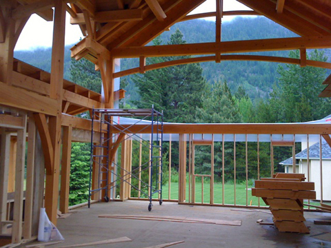 Samuelson Timberframe Design - Craftsman timber frame