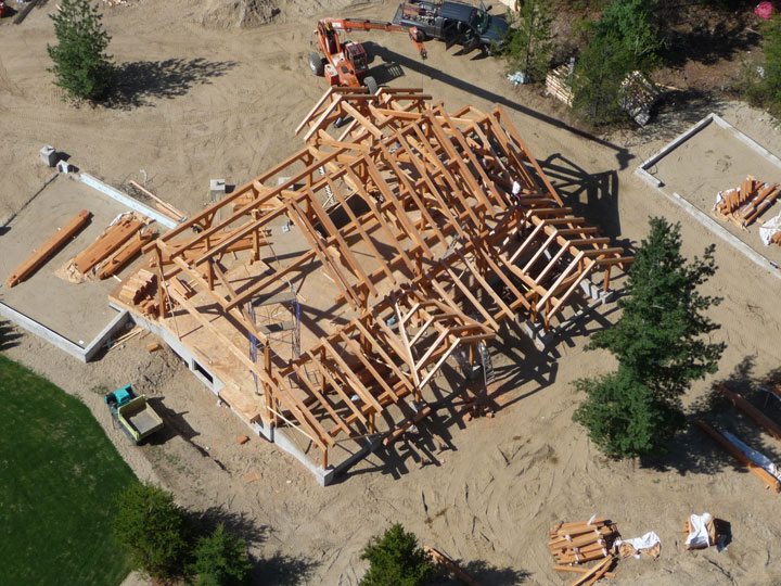 Samuelson Timberframe Design - Tower Ridge, Castlegar BC