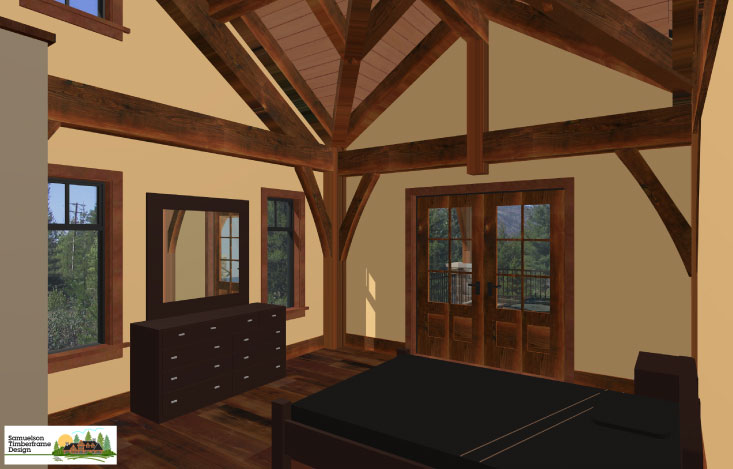Samuelson Timberframe Design - interior design