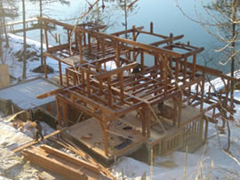 Samuelson Timberframe Design - Vernon British Columbia Timberframe